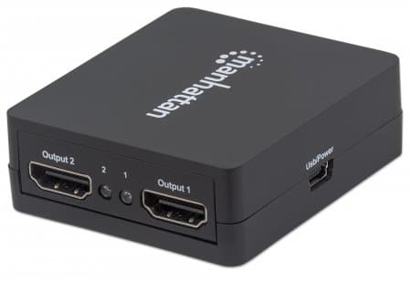 Video                                                                                                                                                                                                                                                                                                                                                                                                                                      Splitter Manhattan 207652 - Negro, Hdmi, Hdmi, Hdmi, Hembra/hembra