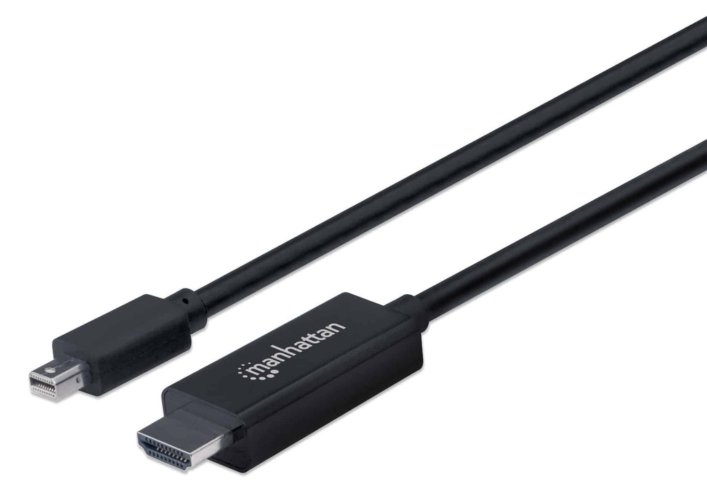 153232                                                                                                                                                                                                                                                                                                                                                                                                                                                                            Cable Mini Display Port Macho A Hdmi Macho - 1080p, Longitud 1.8 M, Color Negro