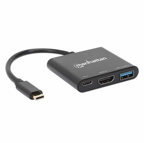 130622                                                                                                                                                                                                                                                                                                                                          Docking Station 3 En 1 Usb-c A Hdmi - Usb-a Y Pd, Superspeed De Hasta 5 Gbps Y Carga De Hasta 7, 5 W