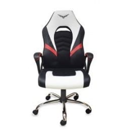 Silla                                                                                                                                                                                                                                                                                                                                                                                                                                                                       Gamer Naceb Blanco Naceb Technology Na-0935b - Gamer, Blanco, Poliuretano + Nylon