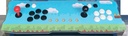 Consola                                                                                                                                                                                                                                                                                                                                                                                                                                                     Arcade 2 Jugadores 8800 J 25 3d 2gb Ram 16gb Rom 5v Retroiluminado Led Adventure -
