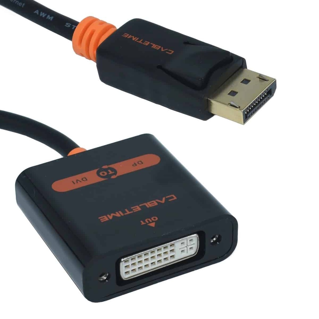 Adaptador                                                                                                                                                                                                                                                                                                                                                                                                                                                               Displayport A Dvi Ovaltech Ovdp-dvi 4k/30hz Dp1.2 -
