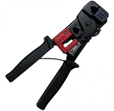 Pinza                                                                                                                                                                                                                                                                                                                                                                                                                                                              Crimpeadora Rj11/rj12/rj45 Brobotix - Negro, Rj-45