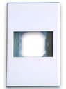 Tapa                                                                                                                                                                                                                                                                                                                                                                                                                                                                   Para Nodo De Red Brobotix 938276 - Color Blanco