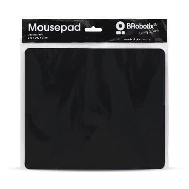 Mouse                                                                                                                                                                                                                                                                                                                                                                                                                                                                Pad Ultra Delgado Negro Con Bolsa Brobotix 497264 -