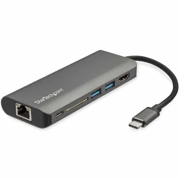 Adaptador                                                                                                                                                                                                                                                                                                                                                                                                                                                          Multipuertos Con Hdmi Startech.com Dkt30csdhpd3 - Macho, Negro