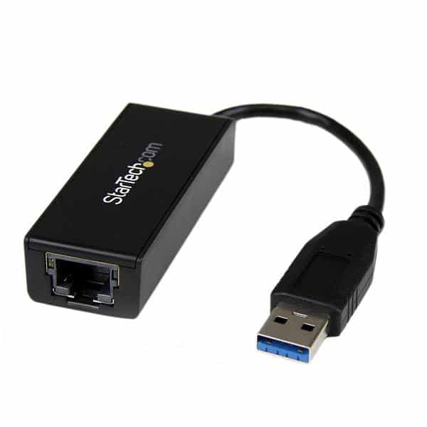 Tarjeta                                                                                                                                                                                                                                                                                                                                                                                                                                                                    De Red Externa Startech.com - Usb 3.0, Rj/45, Macho/hembra, Negro