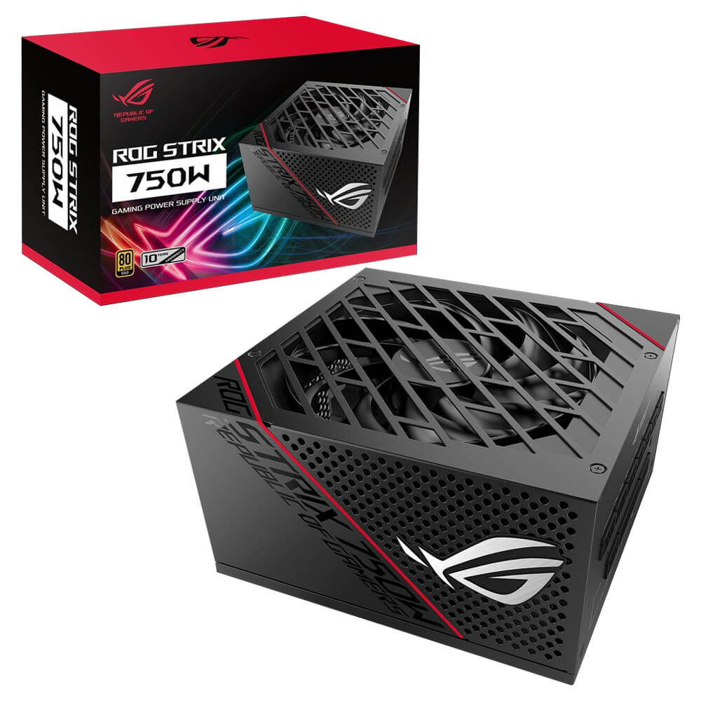 FUENTE DE PODER ASUS ROG STRIX 750W 80 PLUS GOLD FULL MODULAR
