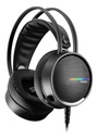 Diadema                                                                                                                                                                                                                                                                                                        Gamer Vorago Start The Game Hs-502 2x3.5mm + 1usb - Rgb, 50mm, Negro, Incluye Adaptador 3.5mm