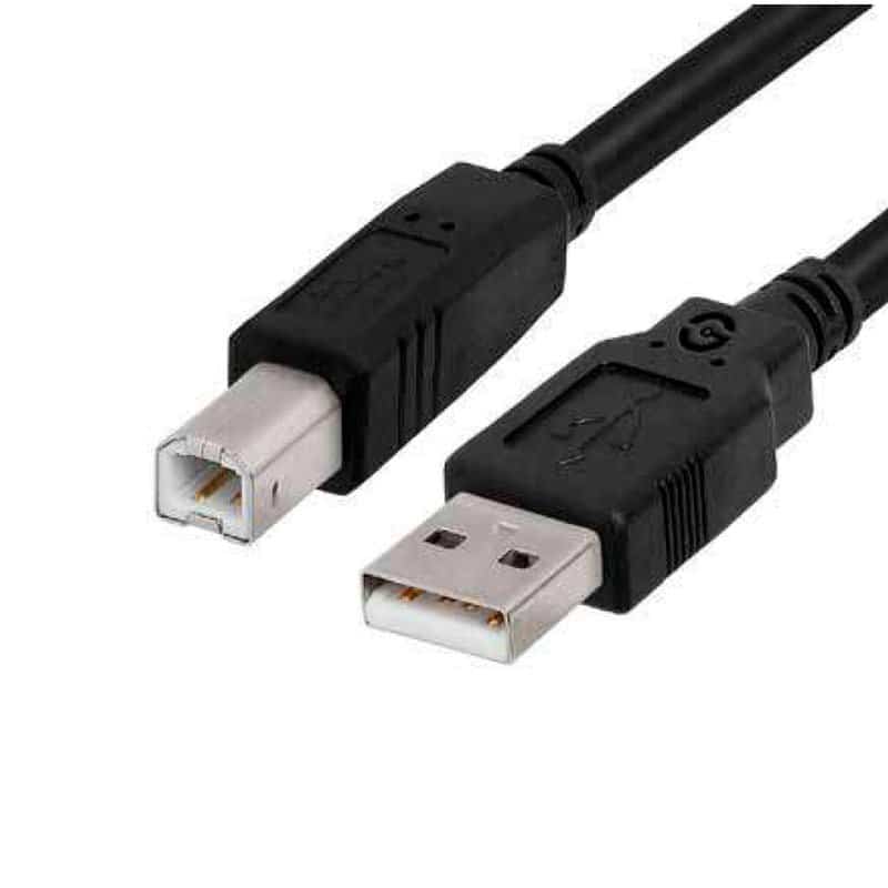 Cable                                                                                                                                                                                                                                                                                                      Getttech Jl-3515 Usb 2.0 - Usb A-usb B, Negro, 1.5mts