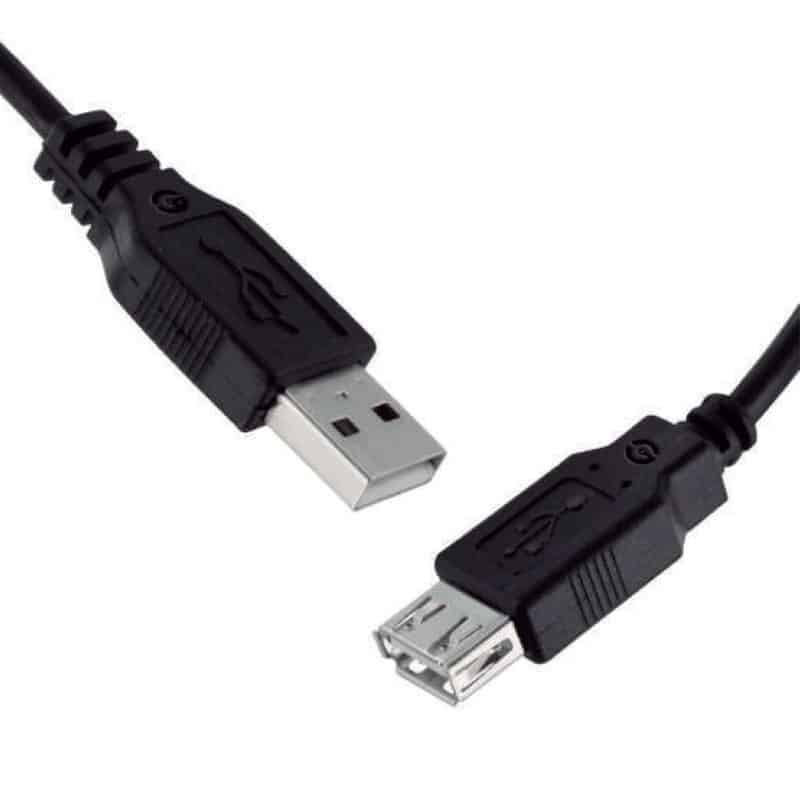 Cable                                                                                                                                                                                                                                       Getttech Jl-3520 Usb 2.0 - Usb A-extensión, Negro, 1.5 Mts