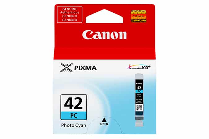 Tanque                                                                                                                                                                                                                                                                                                                               Tinta Canon Cli-42 Pc Photo Cyan 13ml P/pixma Pro-100 (6388b009