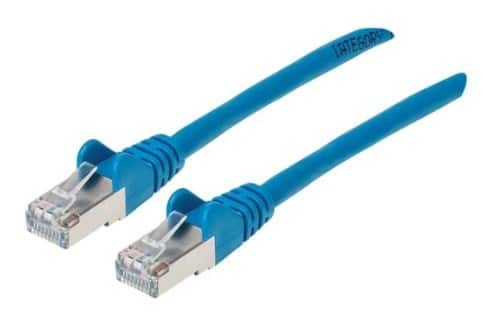 741507                                                                                                                                                                                                                                      Cable De Red Cat6a S/ftp 4.2 M Azul - Con Blindaje De Trenzado De Aluminio Y Lámina De Aluminio Mylar Alrededor De Cada Par.