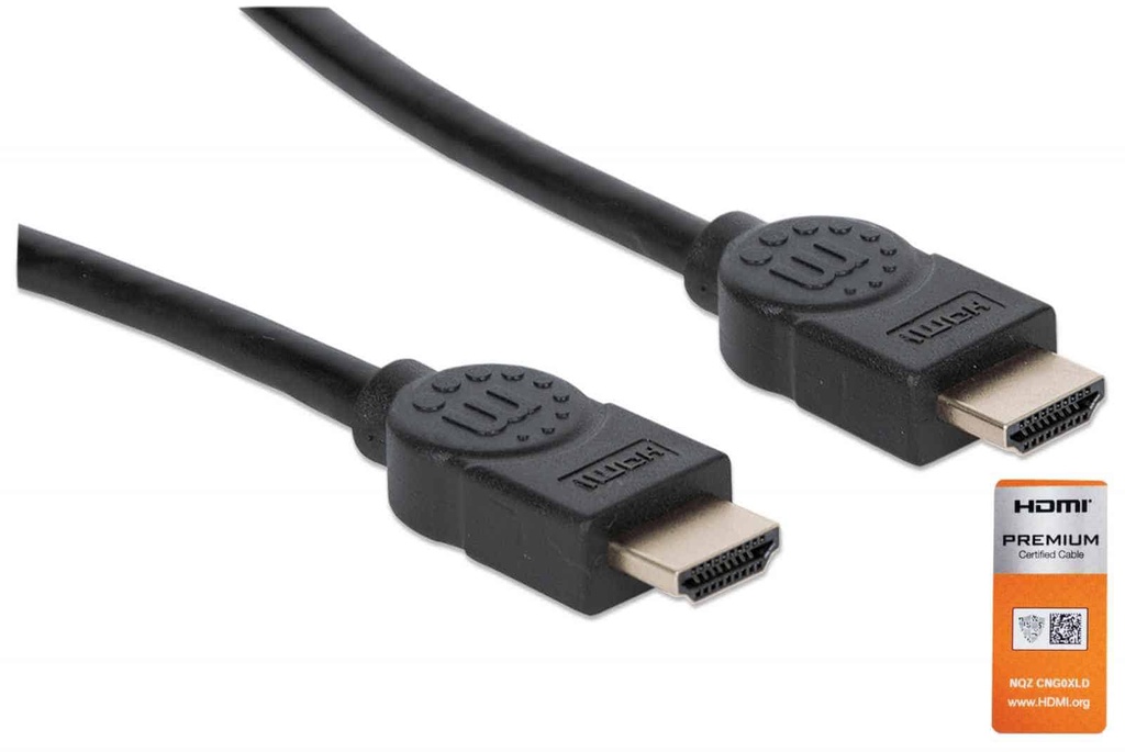 355346                                                                                                                                                                                                                                  Cable Hdmi De Alta Velocidad Con Canal Ethernet - Versión Premium 1.8m; Cable Premium Hdmi Certificado, Video Uhd 4k 60hz, 3d Y Color Intenso