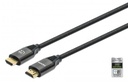 Cable                                                                                                                                                                                                                                                                                                Hdmi 2.1 - Textil, 8k@60hz O 4k@120hz Con Ethernet, Manhattan 355957, 3 M, Macho, Negro