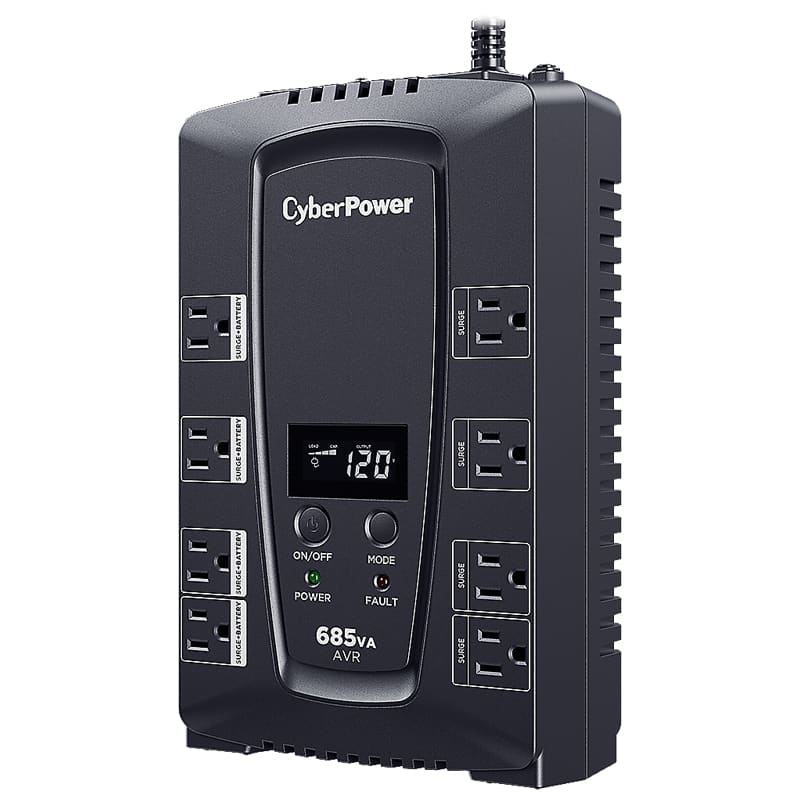 Ups/no                                                                                                                                                                                                                                                                                                                                                                                                                                                                                                                                                                                                                                                                                                                                                                                                                Break Cyberpower Cp685avrlcda 685va/390w Lcd/avr/ 8cont