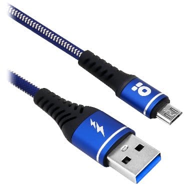 Cable                                                                                                                                                                                                                                Usb V2.0 Tipo Micro B - 1.0 M, Denim, Azul (6000717), Brobotix