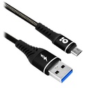 Cable                                                                                                                                                                                                                               Usb V2.0 Tipo Micro B - 1.0 M, Denim, Negro (6000724), Brobotix