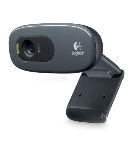 Cámara                                                                                                                                                                                                                                 Web Logitech C270 - 3 Mp, 30 Fps, Usb, Negro, 1280 X 720 Pixeles