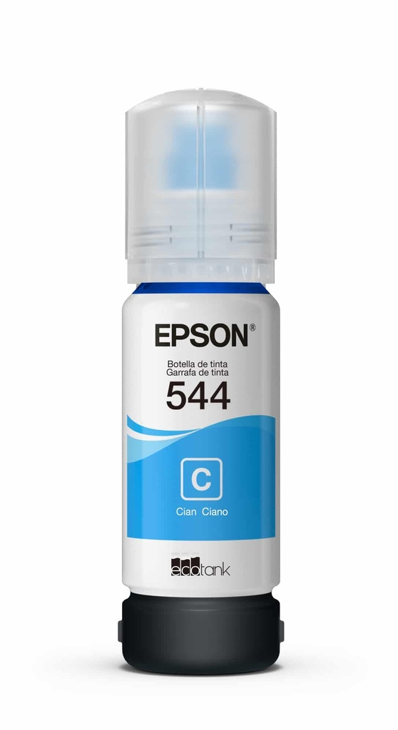 Cartucho                                                                                                                                                                                                                                                    Epson Dye - Cian, Inyección De Tinta, Epson, Caja