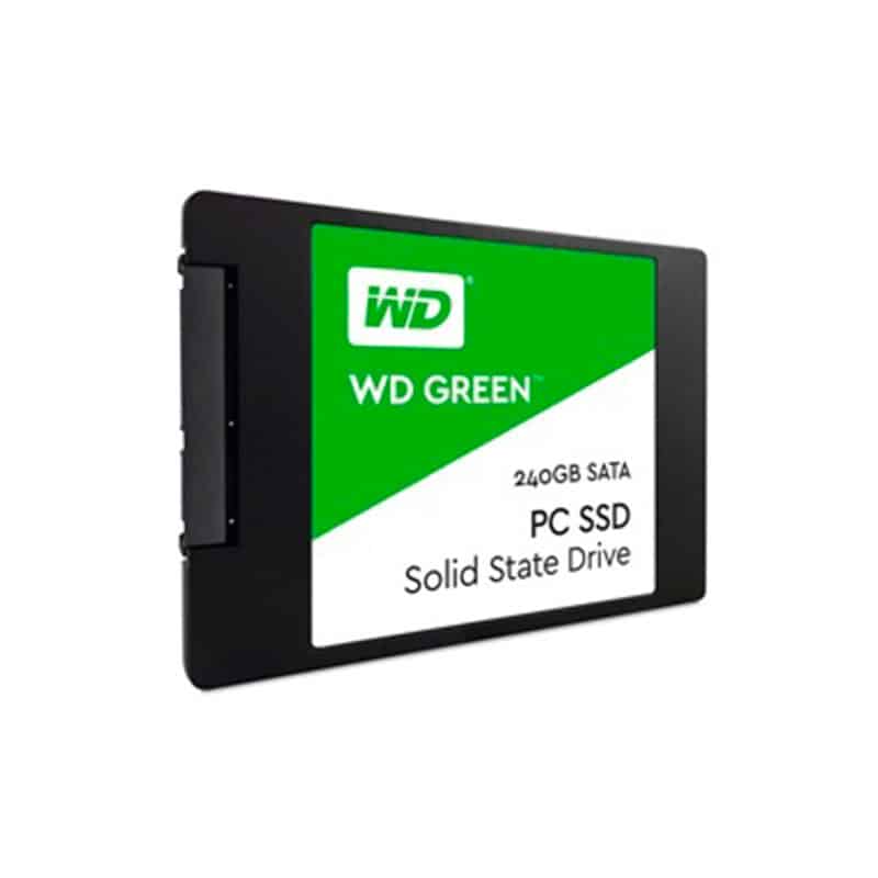 UNIDAD SSD WD 240GB 2.5″ WDS240G2G0A GREEN SATA III PUE