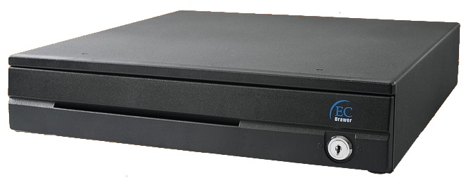 Cajón                                                                                                                                                                                                                                       De Dinero Ec-line Ec-cd-100m-ii-grey Negro - Acero, 7, 5, Llave