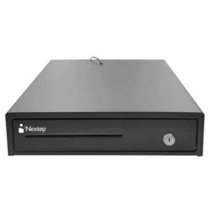 Cajón                                                                                                                                                                                                                                                     De Dinero Nextep Ne-514 - Negro, Acero, 8, 4