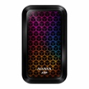 Ssd                                                                                                                                                                                                Externo Adata Ase770g-1tu32g2-cbk - 1 Tb, Usb 3.2 Gen 2