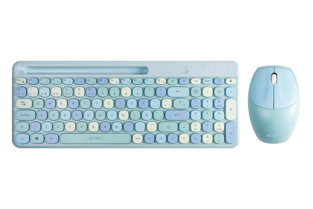 Kit                                                                                                                                                                            Teclado Y Mouse Inalámbricos 2.4hz Creator Chic Mk470 Advanced Series -