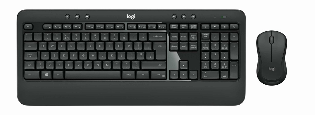 Kit                                                                                                                                                                              De Teclado Y Mouse Logitech Mk540 Advanced - Estándar, Negro