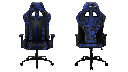 SILLA THUNDER X3 BC3 CAMO ADMIRAL CAMUFLAJE AZUL NEGRO MAX 150KG RECLINABLE 180° 2D