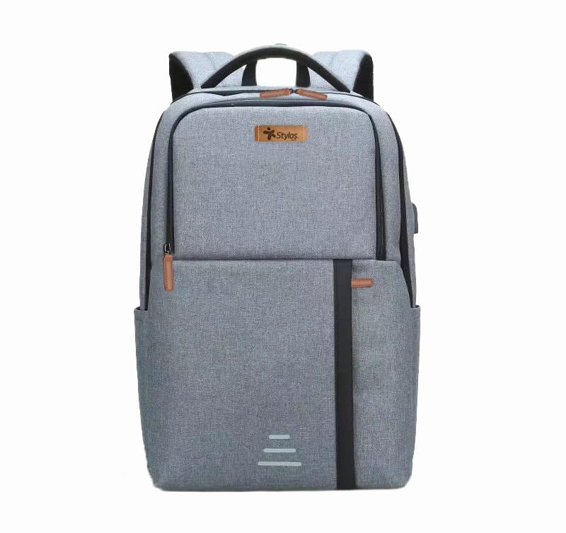 Mochila                                                                  Ejecutiva Gris Stylos. Stabap2s -