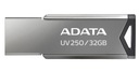 Memoria                                                                                                                                                                                 Usb 2.0 Adata Uv250 - Plata, 32 Gb, Usb Tipo A