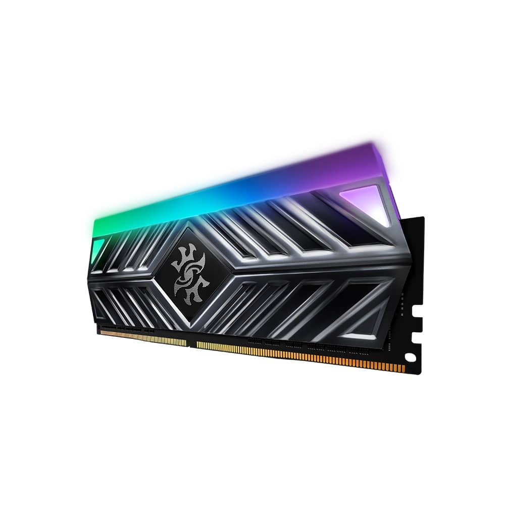 Memoria                                                                                                                                                                               Ram Adata Spectrix D41 - 8 Gb, Ddr4, 3200 Mhz, Udimm, Con Iluminación Rgb. Disipador