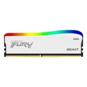 Memoria                                                                                                                                                                               Kingston 16gb 3600mt/s Ddr4 Cl18 Dimm Fury Beast White Rgb Se Kf436c18bwa/16 -