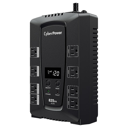 No-break                                                                                                            Cyberpower Cp825avrlcd - 825 Va, 450 W, 8 H, Hogar Y Oficina