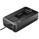 No-break                                                                                       Cyberpower Ec750g - 750 Va, 450 W, 8 H, Negro, Hogar Y Oficina