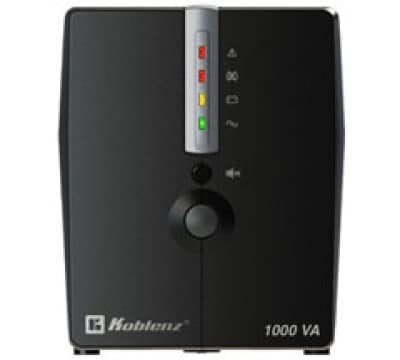 No-break                                                                                      Koblenz 10017 Usb/r - 1000 Va, 500 W, 1 H, Negro, Hogar Y Oficina