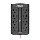 Regulador                                                                                                                    Forza Capacidad De Voltaje 900va/450w. 8 Tomas De Corriente. -