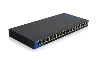 Switch                                                                                                                                                                                        Linksys Lgs116p Poe 16 Puertos 10/100/1000 -