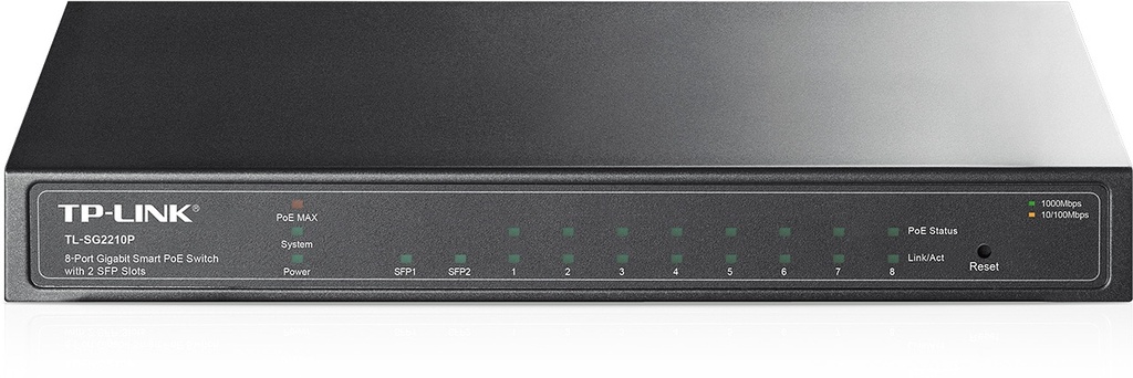 Switch                                                                                                                                                                                           Poe Tp-link Tl-sg2210p - Negro, 53 W