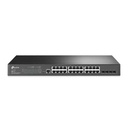 Switch                                                                                                                                                                                            Tp-link Tl-sg3428 - Gigabit Administrable Jetstream L2  Rj45, 24 Puertos, 10/100/1000, (4) Gigabit Sfp, (1)puerto De Consola Micro Usb