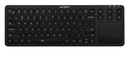Teclado                                                                                                                                      Inalámbrico Con Touchpad Acteck Mk410 - Usb, Qwerty, Negro, Universal, Inalámbrico