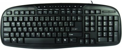 Teclado                                                                                                                                         Multimedia Perfect Choice - Usb, Negro, Alámbrico