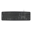 Teclado                                                                                                                                         Perfect Choice Pc-201038 - Usb, Qwerty, Negro, Universal, Alámbrico