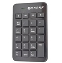 Teclado                                                                                                                                                          Numérico Naceb Technology Na-0104 - Numérico, Negro