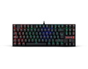 Teclado                                                                                                                                        Mecánico  Redragon Kumara rgb Red Switch - Español, Negro, Rgb