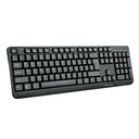 Teclado                                                                                                                                         Alámbrico Vorago - Kb-102 Usb, Alámbrico, Universal, Teclas Fn Multimedia, Negro.