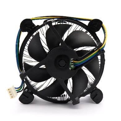 Ventilador                                                                                                                                                                                            Brobotix 952539-4 - Negro, 550g, Enfriador, 2600 Rpm, Aluminio