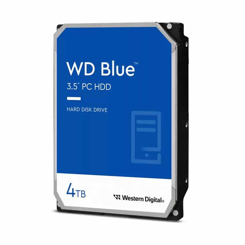 Disco  Duro Interno Wd 4tb 3.5" Wd40ezax 256mb Sata3 5400rpm Blue Bulk